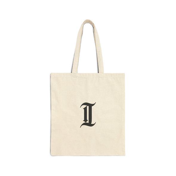 "I" Canvas Tote