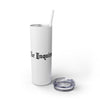 The Inquirer Skinny Tumbler with Straw