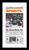 Reprint of Sports Section in The Philadelphia Inquirer: 1/20/25 - Birds Advance to the 2025 NFC Championship