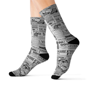 Vintage Ad Socks