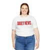 Unisex Daily News Jersey Tee