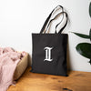 "I" Canvas Tote