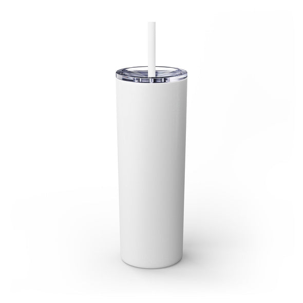 The Inquirer Skinny Tumbler with Straw