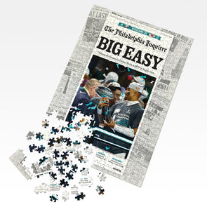 Puzzle of the Front Page of The Philadelphia Inquirer: 2/10/25 - Birds’ Big Game Win