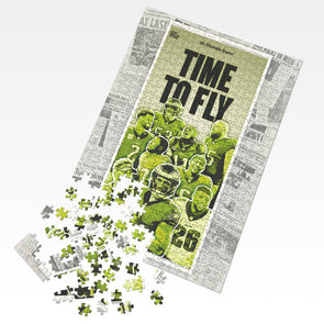 Puzzle of the Preview Section Front Page of The Philadelphia Inquirer: 2/7/25 - Big Game Preview