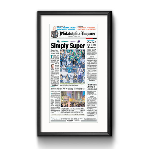 "Simply Super", Framed Print with Mat
