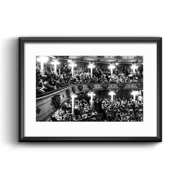 Academy of Music Picture Framed Print with Mat, "Grand Old Lady of Locust Street" Opera House Philadelphia Ballet and Opera Philadelphia Inquirer