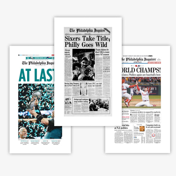 Philly Sports Coverage Reprint Set