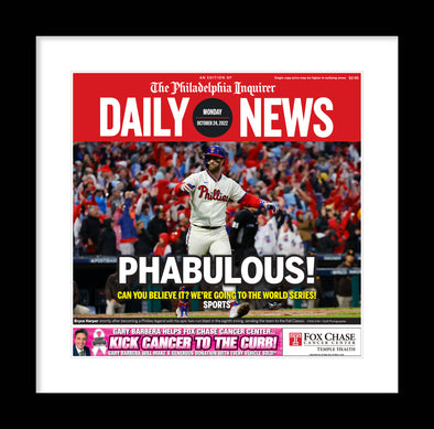 Reprint of Daily News: 10/24/22 - Phillies Advance to World Series