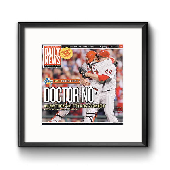Daily News Sports Commemorative Page - "Doctor No" Framed Print with Mat