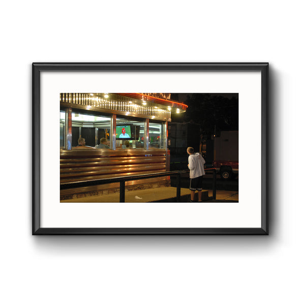 Diner Phanatic Framed Photo Print