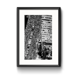 Flyers Parade Framed Print with Mat