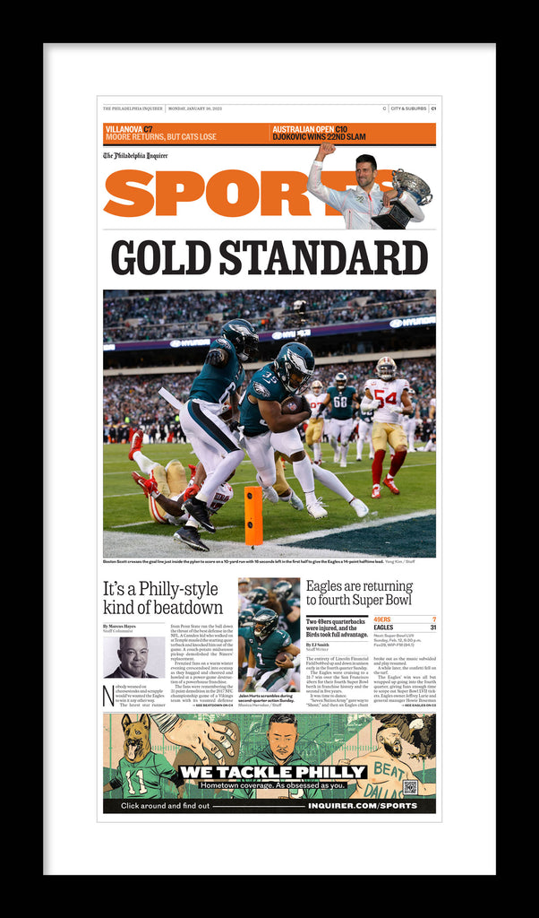 Runaway Philadelphia Eagles - Sports Reprint – The Inquirer Store