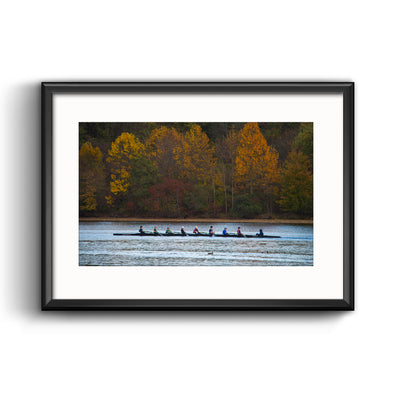 Holy Ghost Prep Crew Team Framed Print with Mat