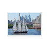 Philadelphia Skyline Delaware River "Parade of Sails 2018" Unframed Print