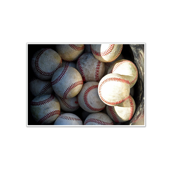 Collection of Baseballs, Unframed Print by Tom Gralish