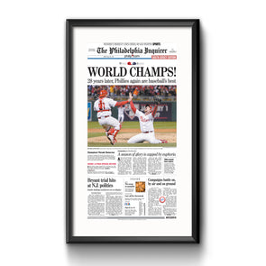 World Champs! Framed Reprint